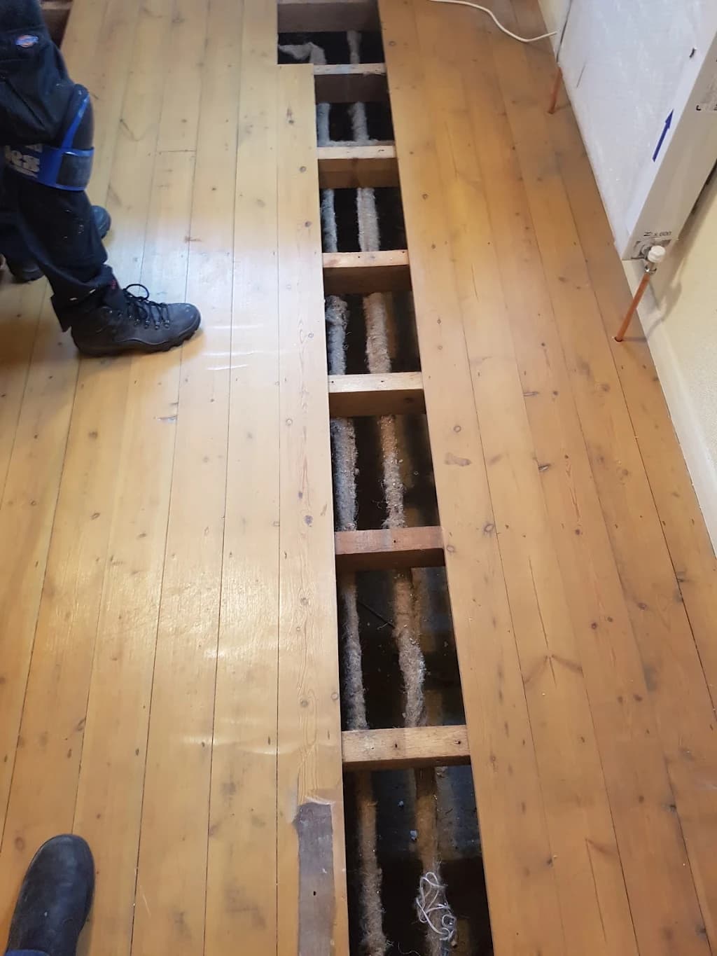 Recent New pipework and radiator