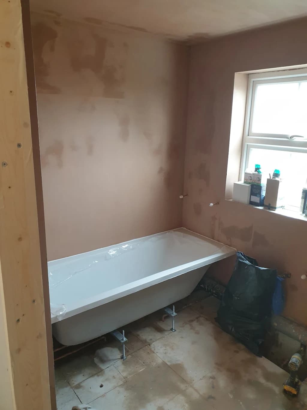 Recent Plastering Project