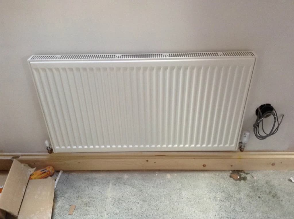 Recent New pipework and radiator